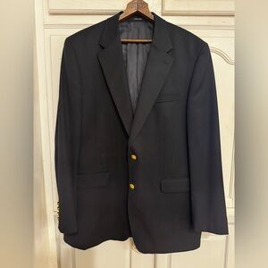 Ralph Lauren Black Blazer with Gold Buttons